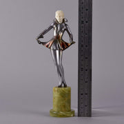 Curtsy lorenzl bronze and ivory