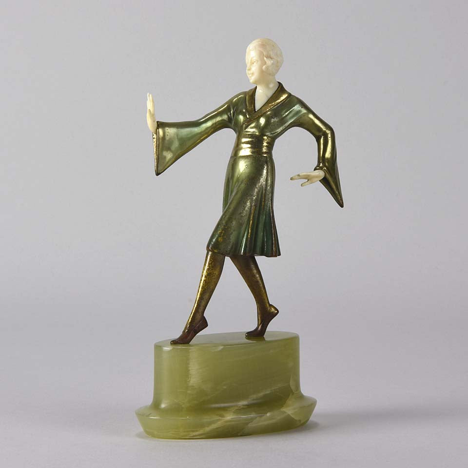 Art Deco Josef Lornezl Dancer Figure
