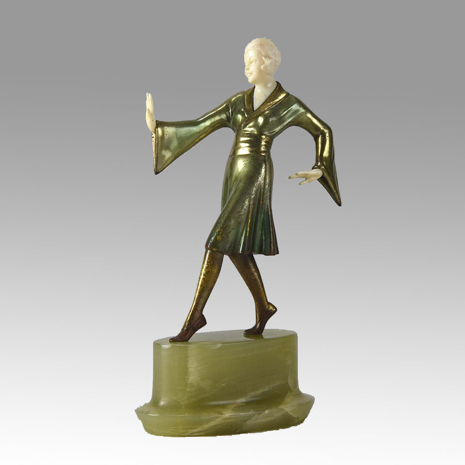 Art Deco Josef Lornezl Dancer Figure