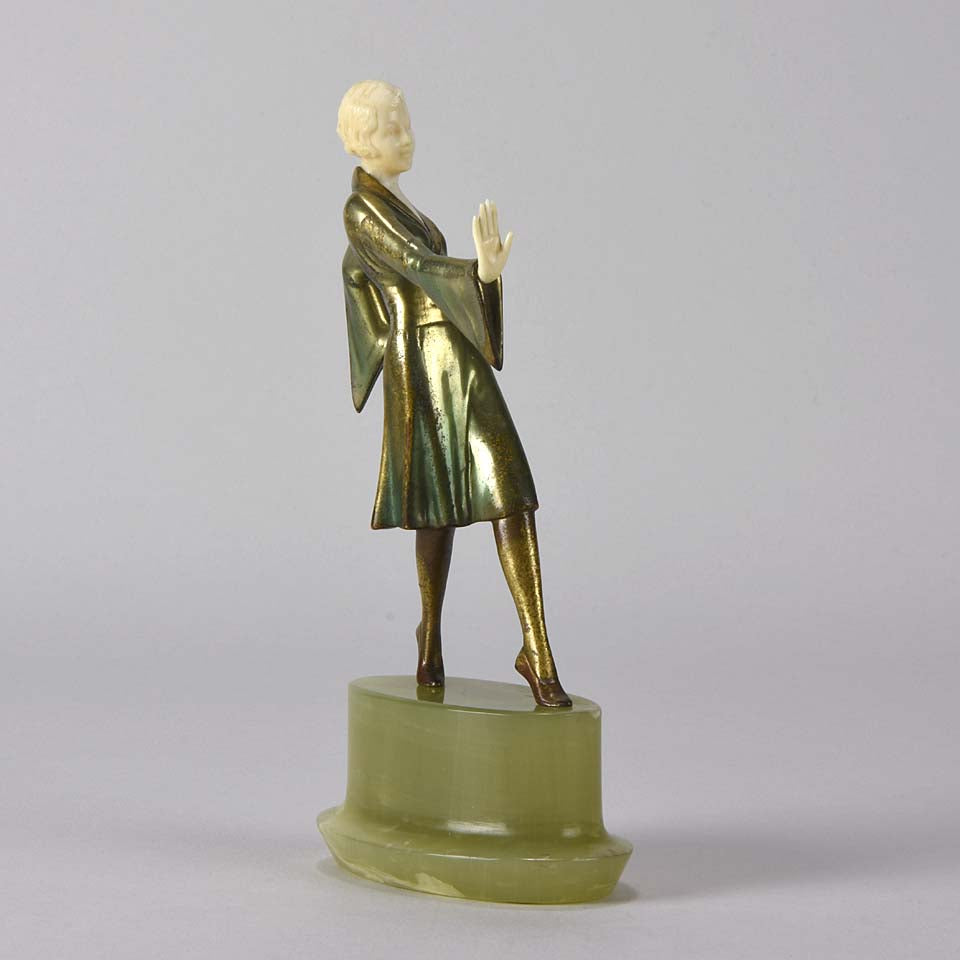 Art Deco Josef Lornezl Dancer Figure