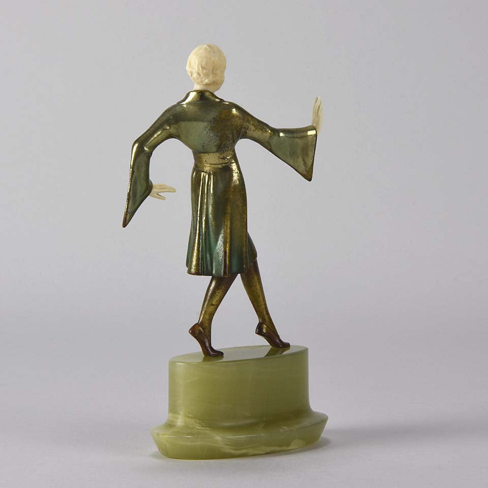 Art Deco Josef Lornezl Dancer Figure