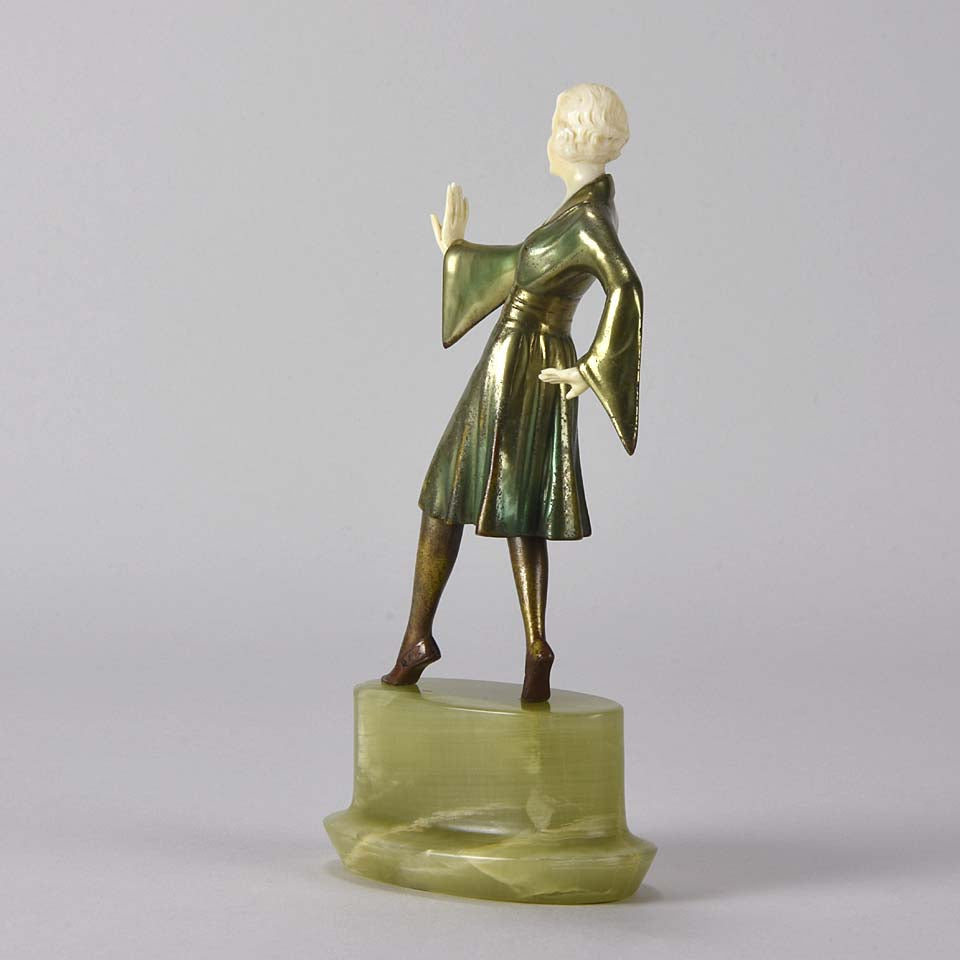 Art Deco Josef Lornezl Dancer Figure