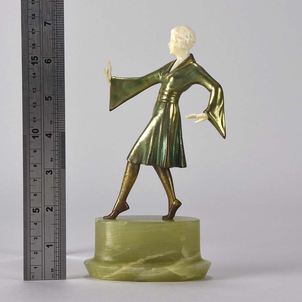 Art Deco Josef Lornezl Dancer Figure