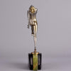 Josef Lorenzl Hoop Dancer Art Deco Bronze Figure