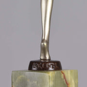 Josef Lorenzl Dancer - Art Deco Bronze Figure - Hickmet Fine Arts