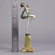 Josef Lorenzl Dancer - Art Deco Bronze Figure - Hickmet Fine Arts