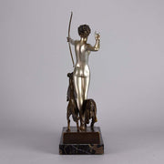 Lorenzl Diana The Huntress - Art Deco Bronze - Hickmet Fine Arts 