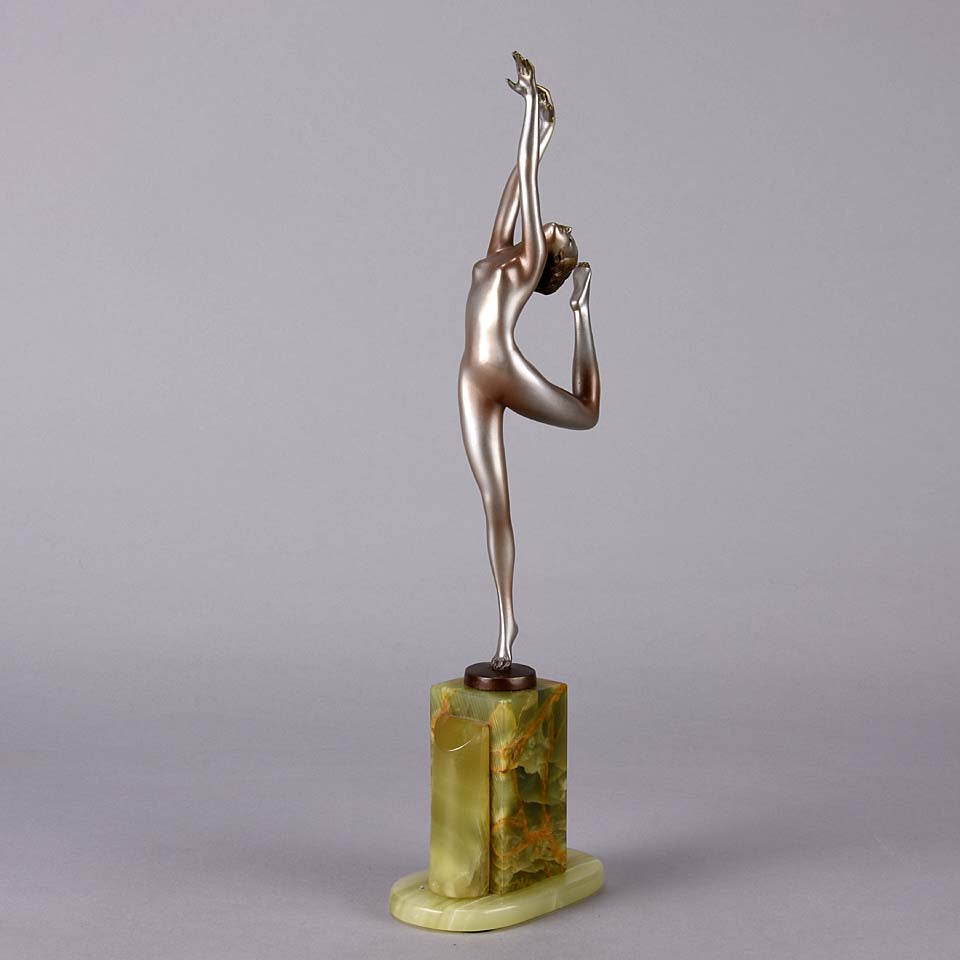 Lorenzl Elegant Dancer - Art Deco Bronze - Hickmet Fine Arts