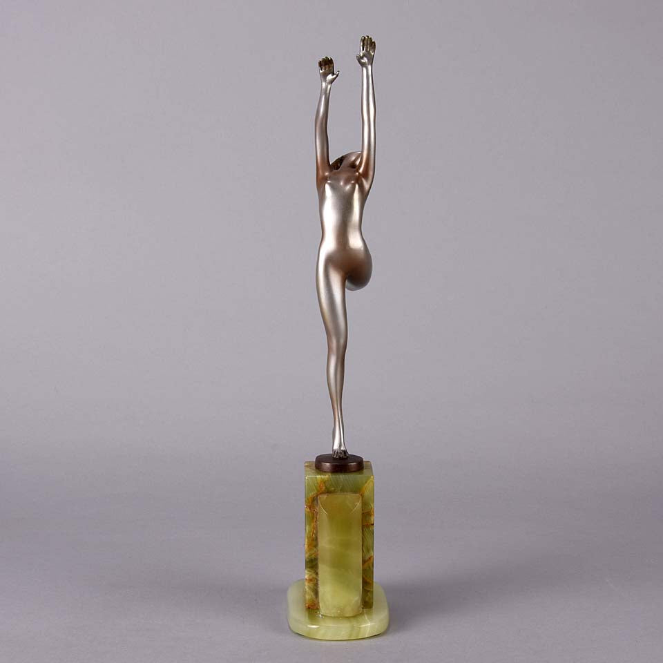 Lorenzl Elegant Dancer - Art Deco Bronze - Hickmet Fine Arts