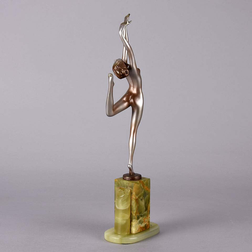 Lorenzl Elegant Dancer - Art Deco Bronze - Hickmet Fine Arts