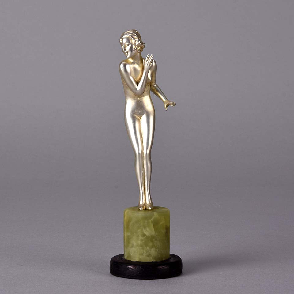 Femme Nue Lorenzl - Art Deco Sculpture - Hickmet Fine Arts 