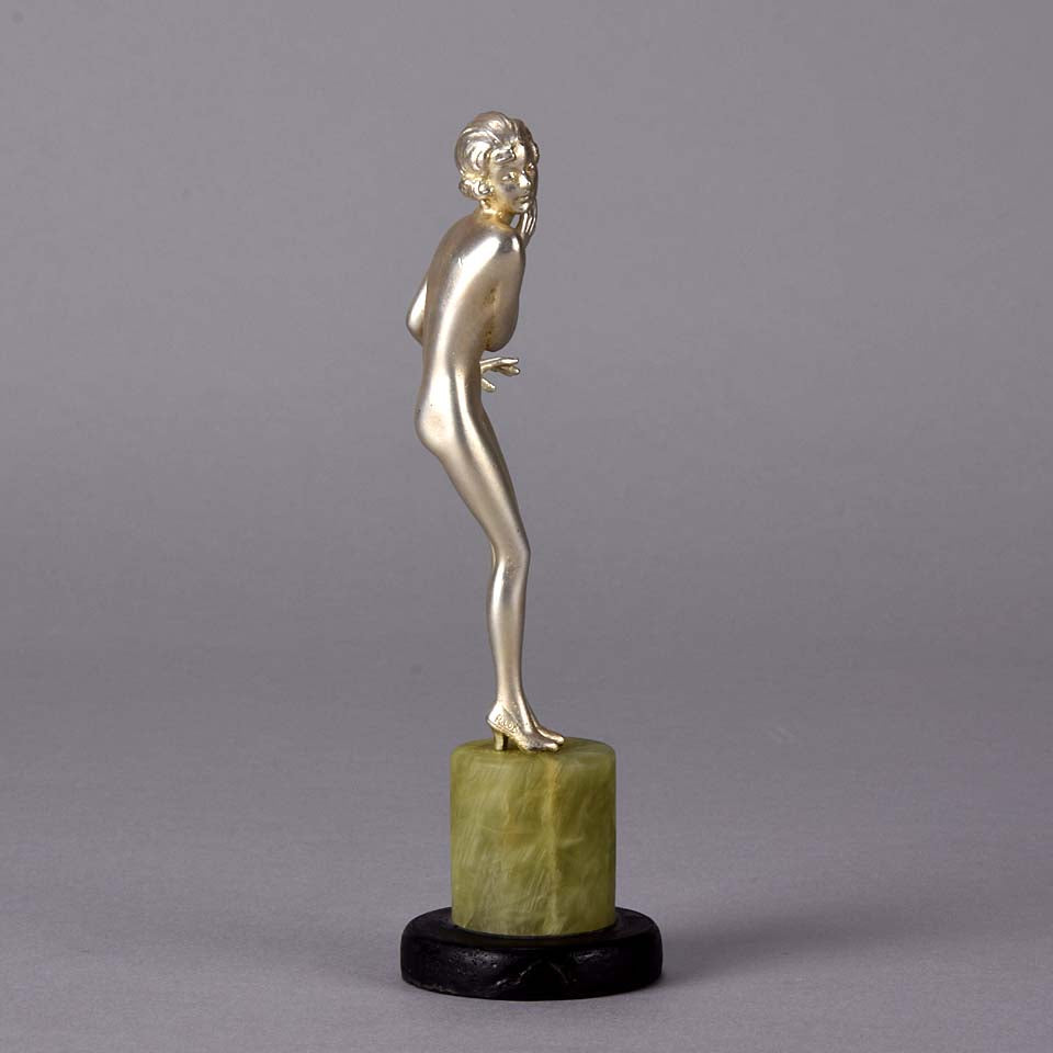 Femme Nue Lorenzl - Art Deco Sculpture - Hickmet Fine Arts 