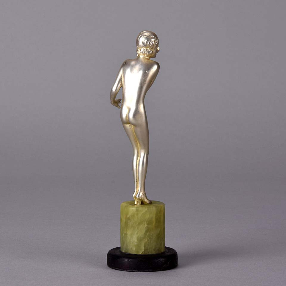 Femme Nue Lorenzl - Art Deco Sculpture - Hickmet Fine Arts 