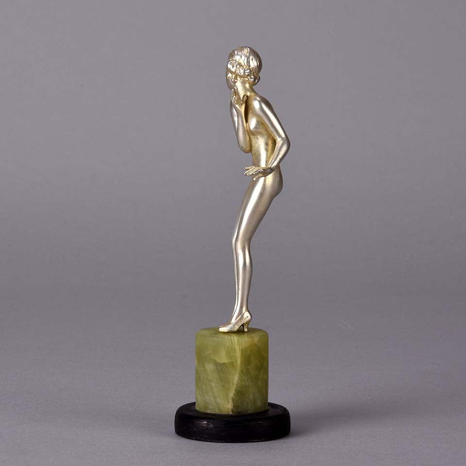 Femme Nue Lorenzl - Art Deco Sculpture - Hickmet Fine Arts 