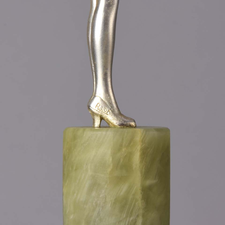 Femme Nue Lorenzl - Art Deco Sculpture - Hickmet Fine Arts 