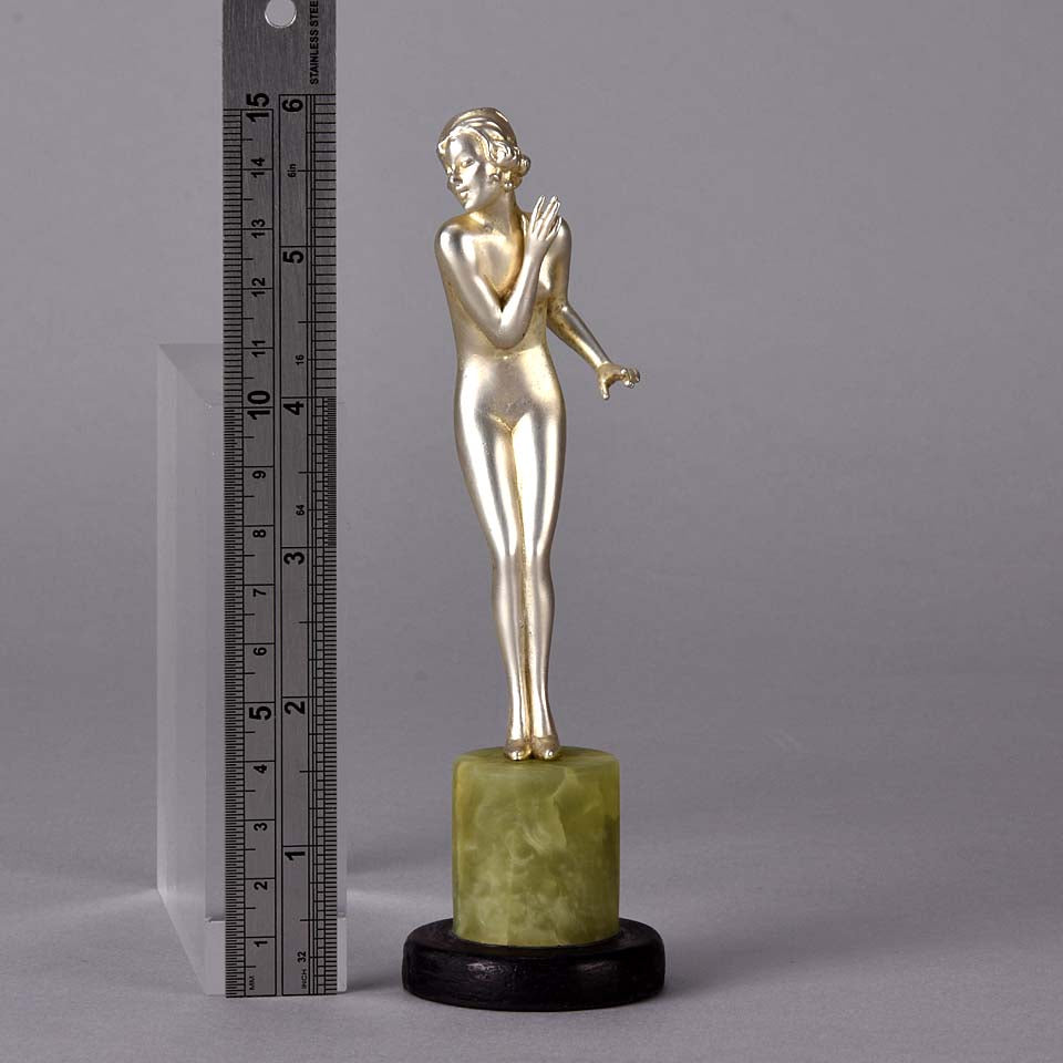 Femme Nue Lorenzl - Art Deco Sculpture - Hickmet Fine Arts 