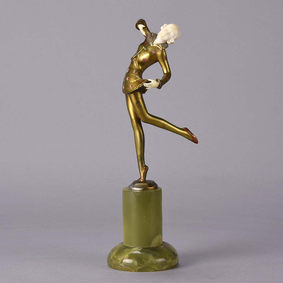 Josef Lorenzl Art Deco Bronze Figure