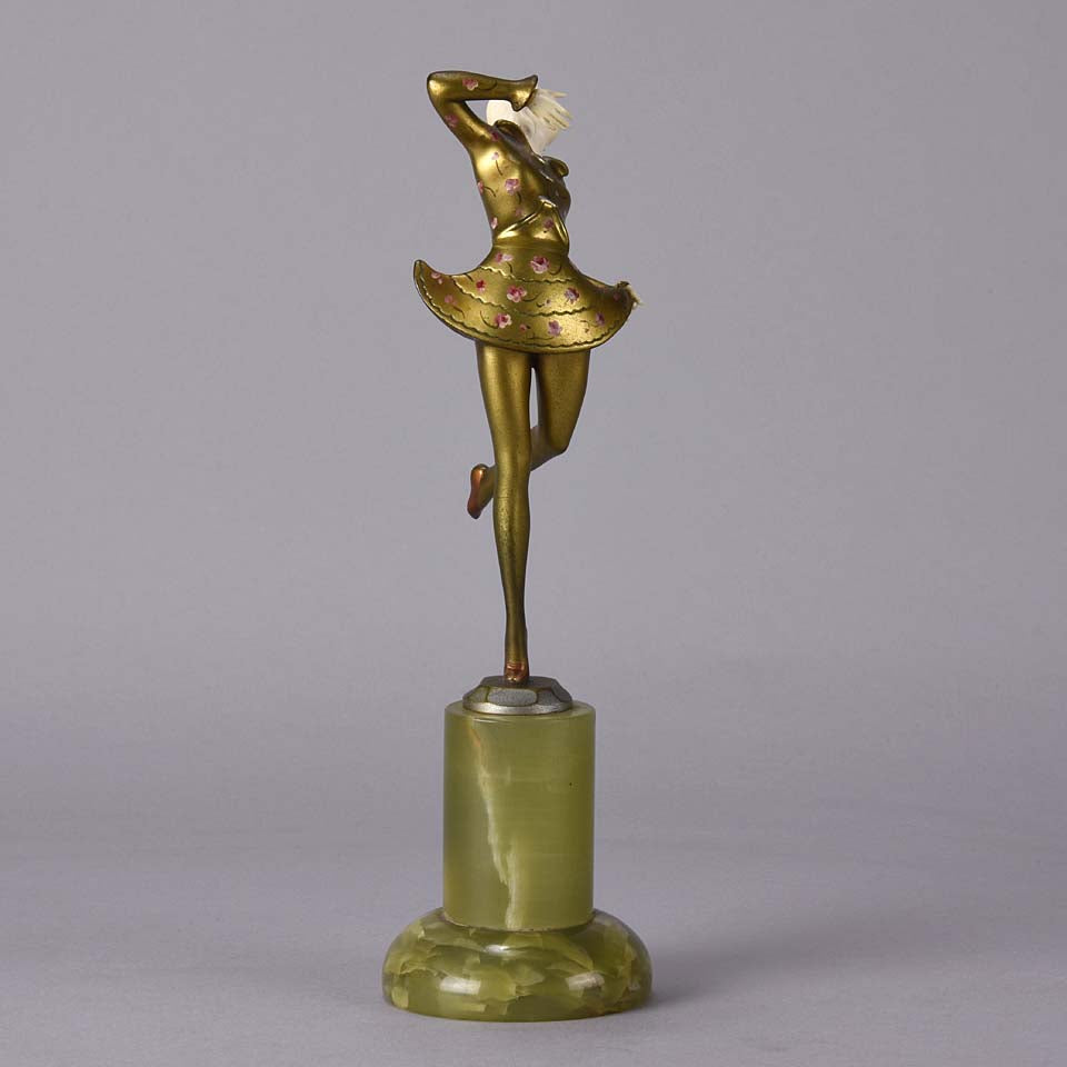 Josef Lorenzl Art Deco Bronze Figure