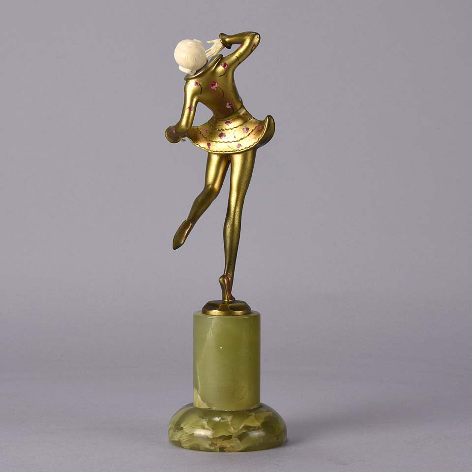 Josef Lorenzl Art Deco Bronze Figure
