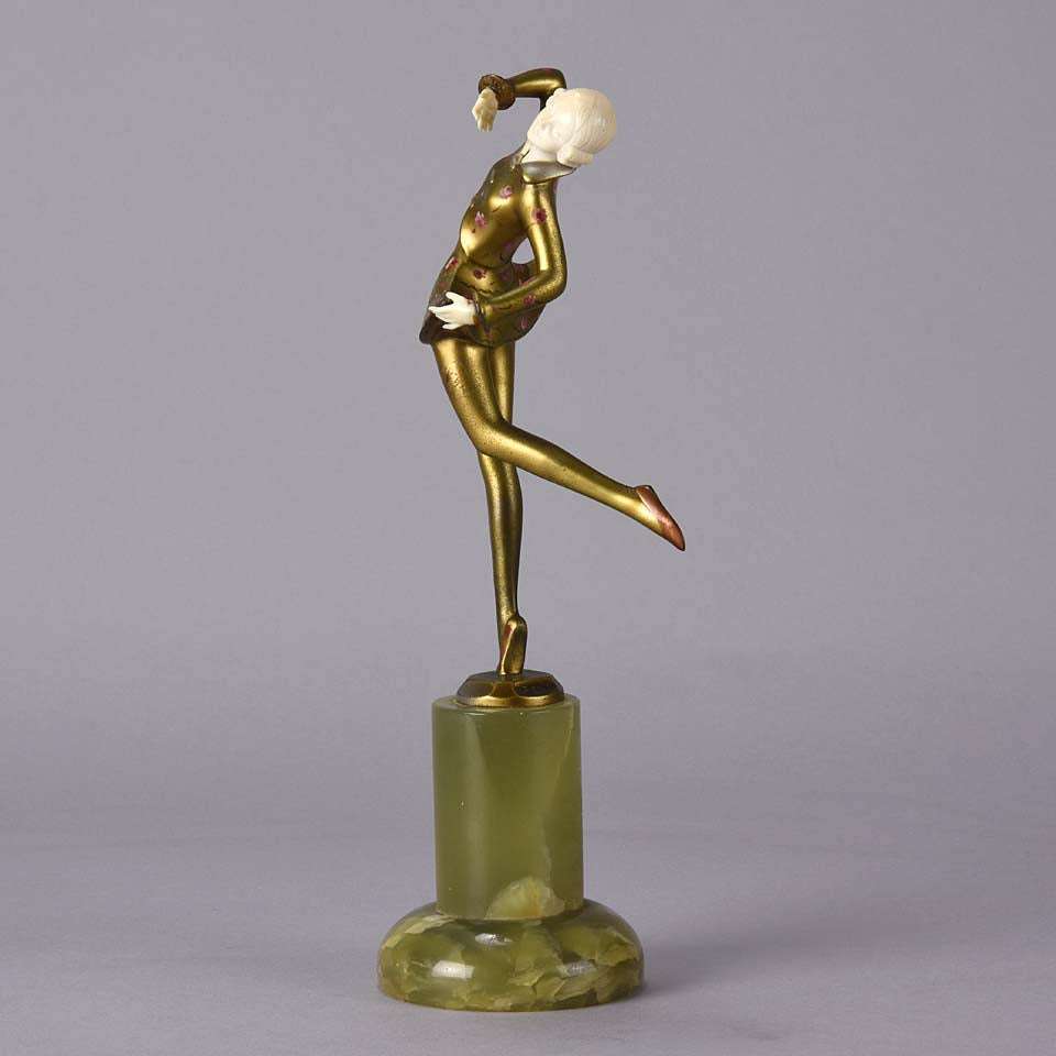 Josef Lorenzl Art Deco Bronze Figure