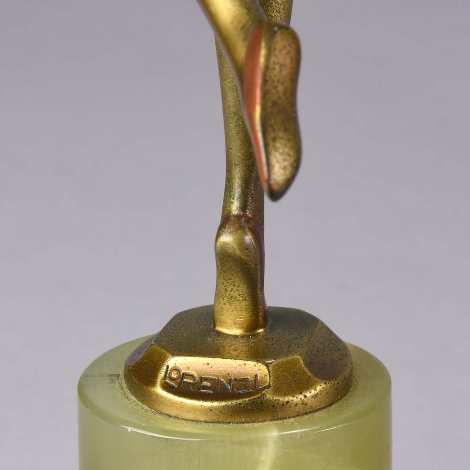 Josef Lorenzl Art Deco Bronze Figure