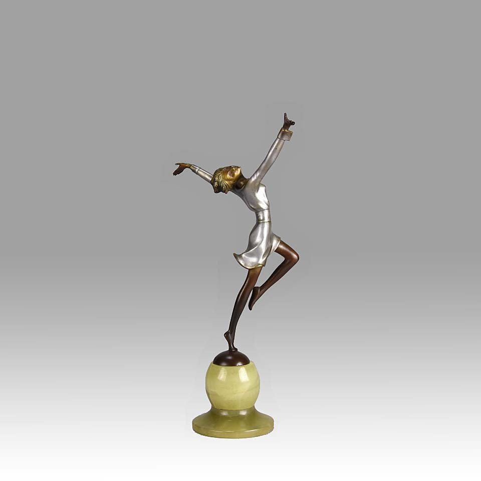 Josef Lorenzl Freedom -  Art Deco Sculpture - Hickmet Fine Arts