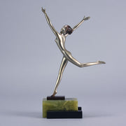 Lorenzl Bronze -  Freedom - Josef Lorenzl Art Deco Bronze - Hickmet Fine Arts