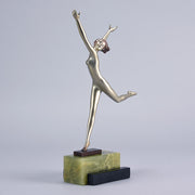 Lorenzl Bronze -  Freedom - Josef Lorenzl Art Deco Bronze - Hickmet Fine Arts