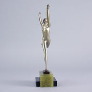Lorenzl Bronze -  Freedom - Josef Lorenzl Art Deco Bronze - Hickmet Fine Arts