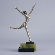 Lorenzl Bronze -  Freedom - Josef Lorenzl Art Deco Bronze - Hickmet Fine Arts