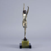 Lorenzl Bronze -  Freedom - Josef Lorenzl Art Deco Bronze - Hickmet Fine Arts