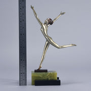 Lorenzl Bronze -  Freedom - Josef Lorenzl Art Deco Bronze - Hickmet Fine Arts