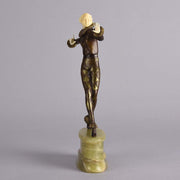 Lorenzl Dancer - Josef Lorenzl Art Deco Bronze - Hickmet Fine Arts