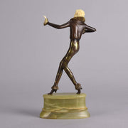 Lorenzl Dancer - Josef Lorenzl Art Deco Bronze - Hickmet Fine Arts
