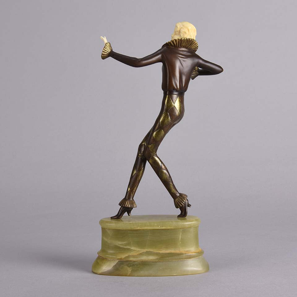 Lorenzl Dancer - Josef Lorenzl Art Deco Bronze - Hickmet Fine Arts