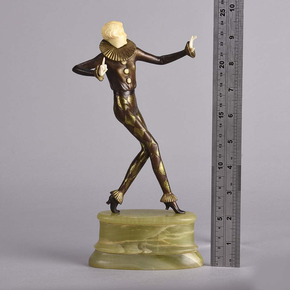 Lorenzl Dancer - Josef Lorenzl Art Deco Bronze - Hickmet Fine Arts