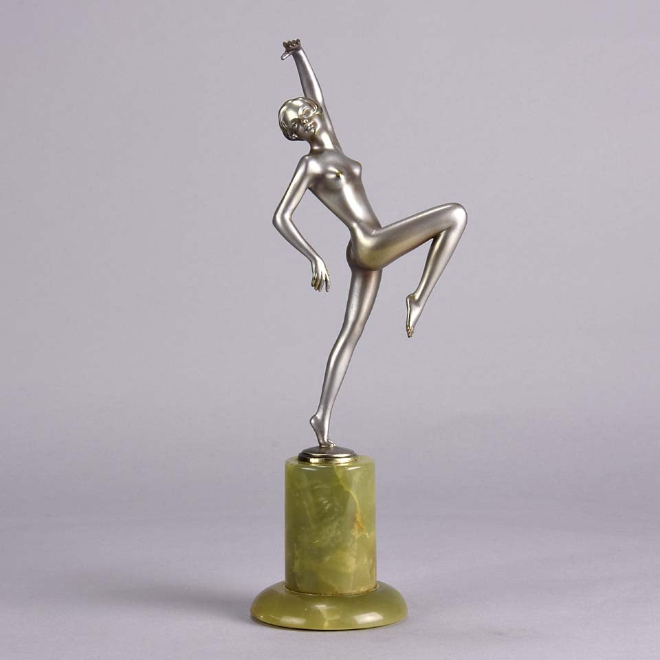 Josef Lorenzl Bronze figure 'Lauren' 