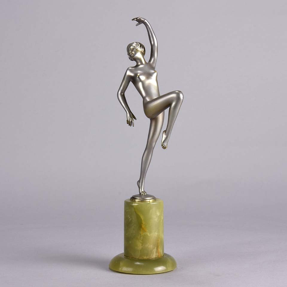 Josef Lorenzl Bronze figure 'Lauren' 