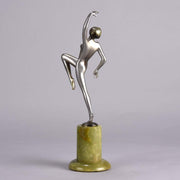 Josef Lorenzl Bronze figure 'Lauren' 