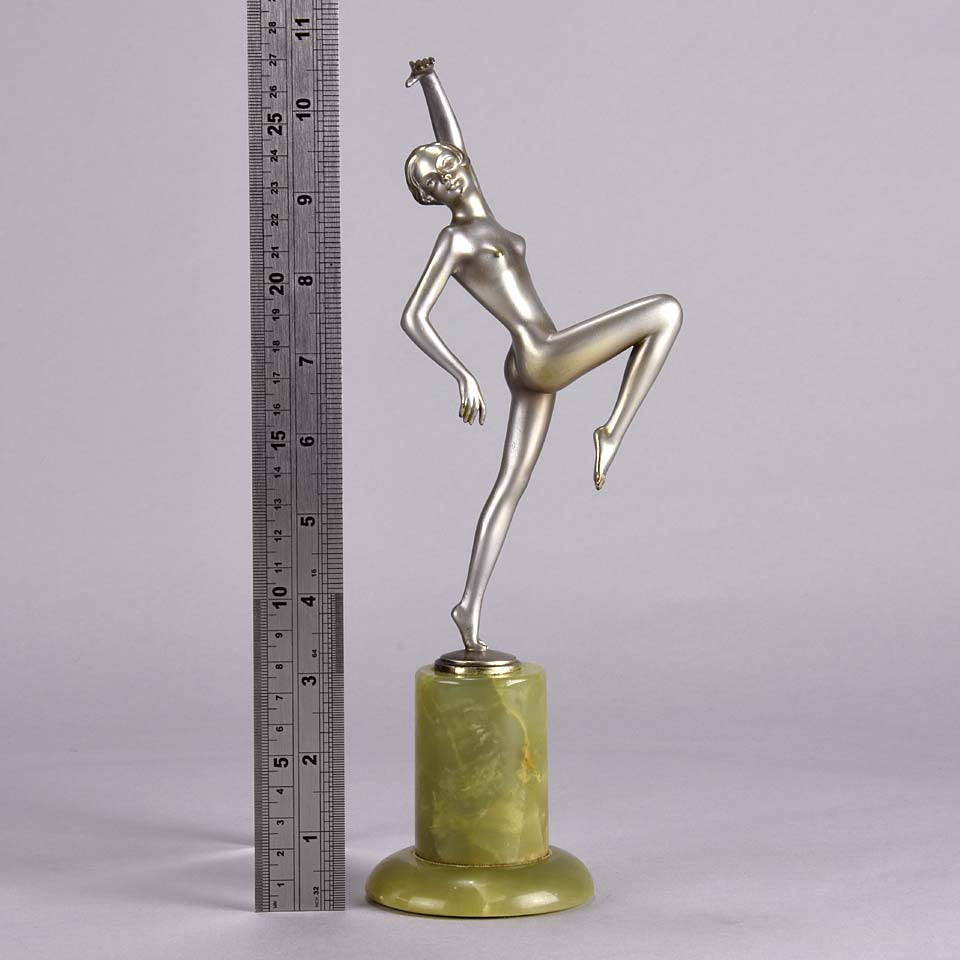 Josef Lorenzl Bronze figure 'Lauren' 