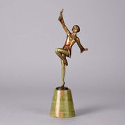 Lorenzl Madeleine - Josef Lorenzl Art Deco Bronze - Hickmet Fine Arts