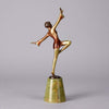 Lorenzl Madeleine - Josef Lorenzl Art Deco Bronze - Hickmet Fine Arts
