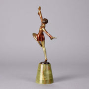 Lorenzl Madeleine - Josef Lorenzl Art Deco Bronze - Hickmet Fine Arts