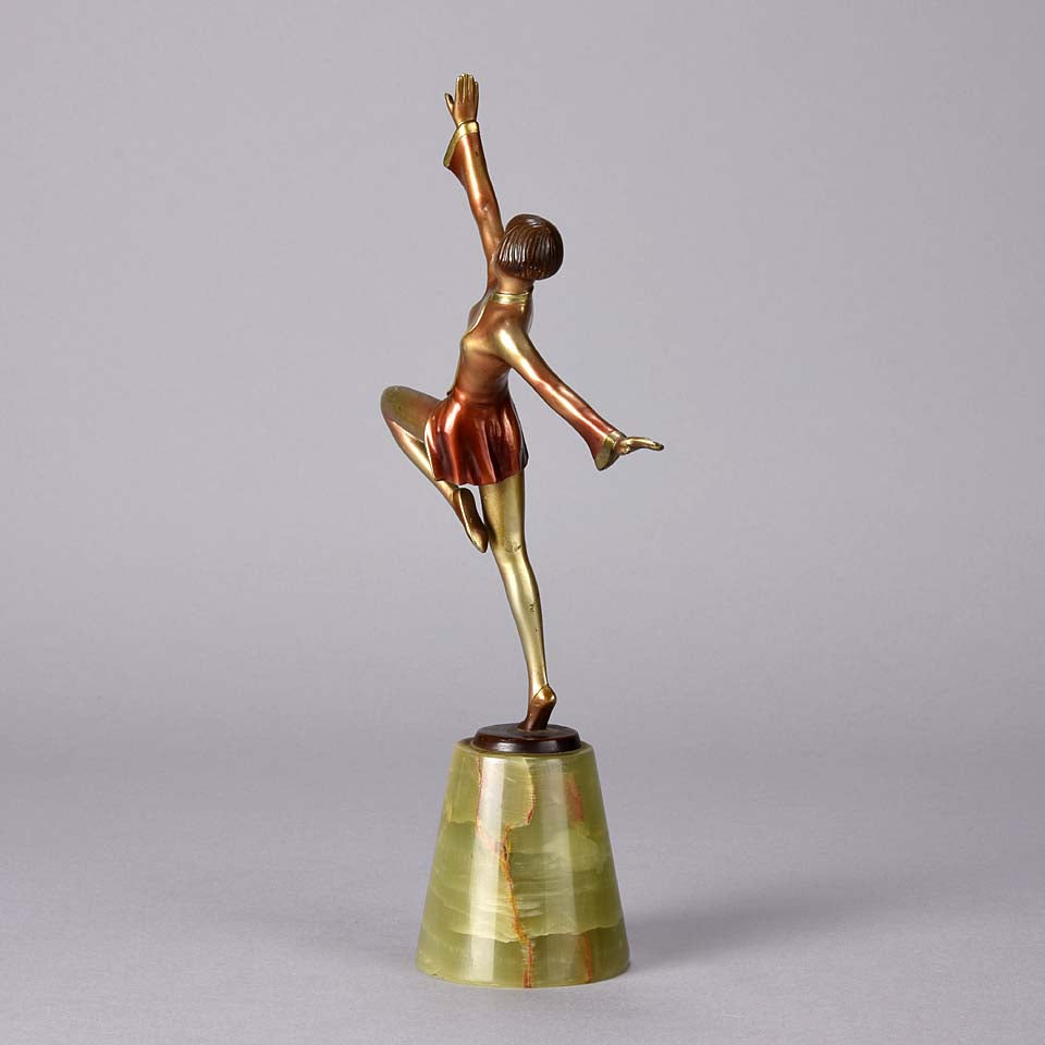 Lorenzl Madeleine - Josef Lorenzl Art Deco Bronze - Hickmet Fine Arts