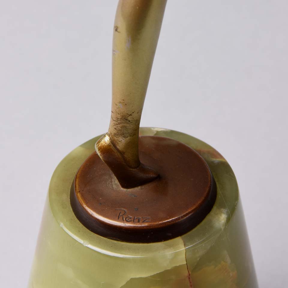 Lorenzl Madeleine - Josef Lorenzl Art Deco Bronze - Hickmet Fine Arts