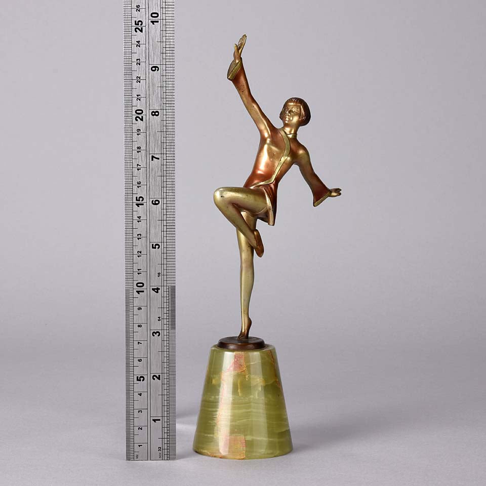 Lorenzl Madeleine - Josef Lorenzl Art Deco Bronze - Hickmet Fine Arts