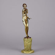 Josef Lorenzl Modesty - Art Deco Bronze - Hickmet Fine Arts