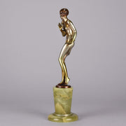 Josef Lorenzl Bronze -  Modesty - Josef Lorenzl Bronze - Hickmet Fine Arts