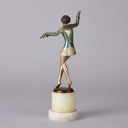 Lorenzl Petra - Josef Lorenzl Art Deco Bronze - Hickmet Fine Arts