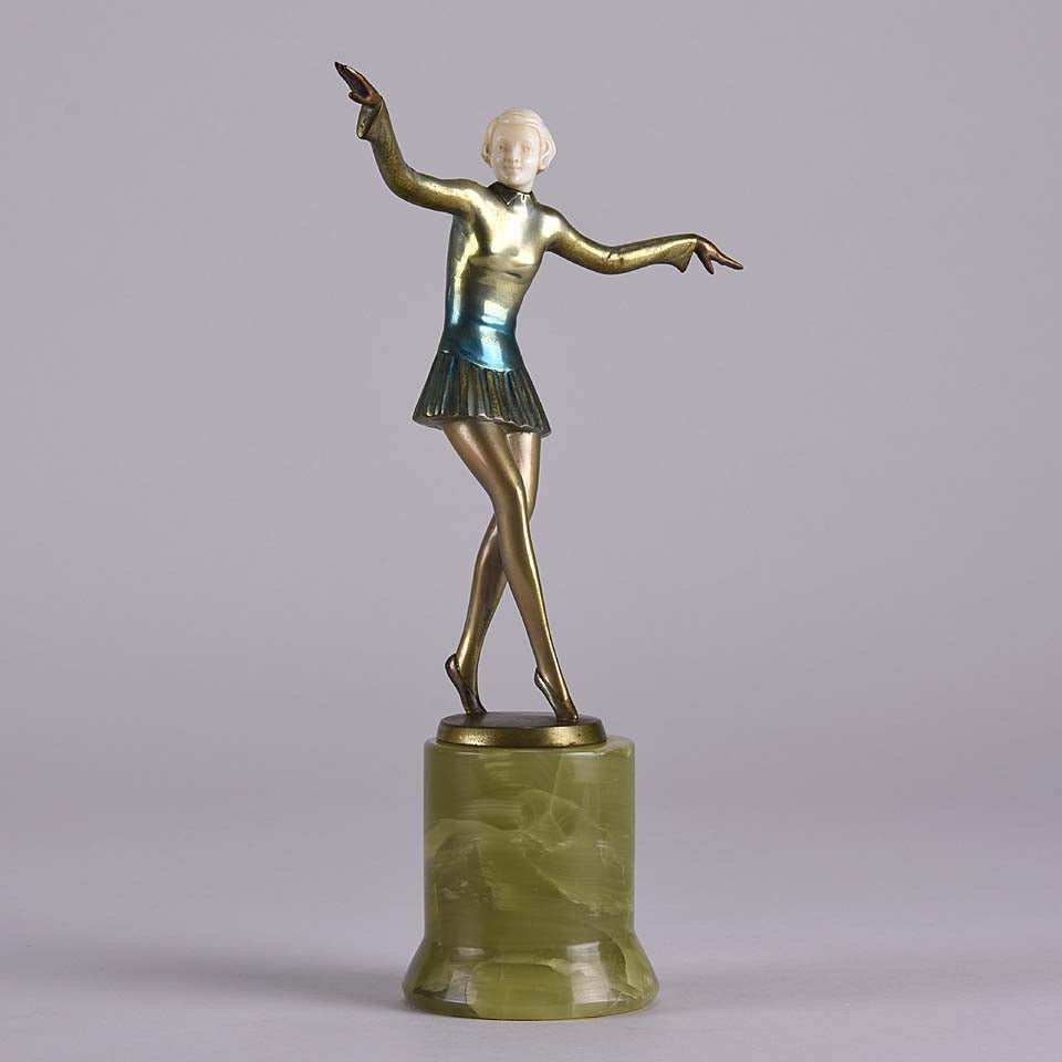 Lorenzl Petra - Josef Lorenzl Art Deco Bronze - Hickmet Fine Arts